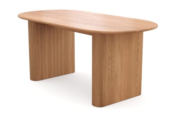 Noira Matgrupp rektangulärt 180 cm Ek med 6 Milva Matstolar - Ek - Möbler - Bord & matgrupper - Matgrupper