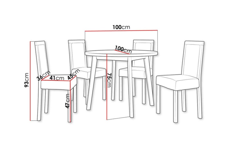 Patrickswell Matgrupp - Möbler - Bord & matgrupper - Matgrupper