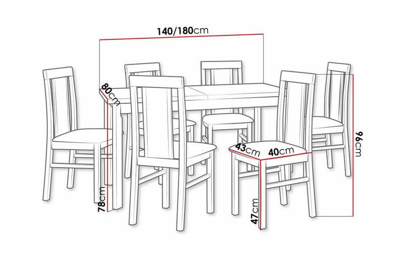 Patrickswell Matgrupp - Möbler - Bord & matgrupper - Matgrupper