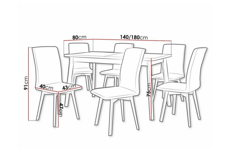 Patrickswell Matgrupp - Möbler - Bord & matgrupper - Matgrupper