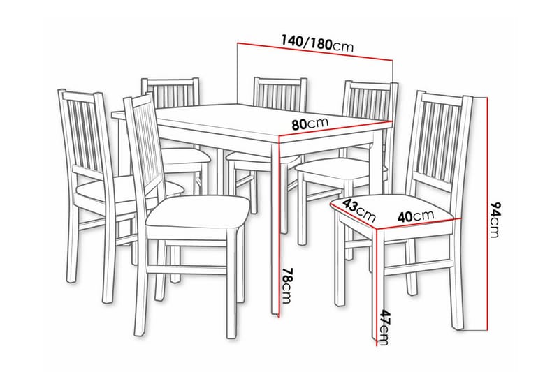 Patrickswell Matgrupp - Möbler - Bord & matgrupper - Matgrupper