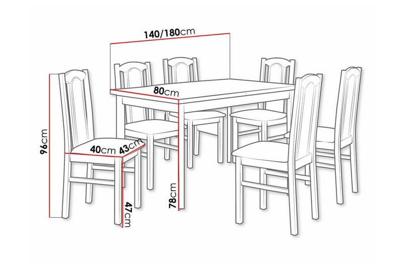 Patrickswell Matgrupp - Möbler - Bord & matgrupper - Matgrupper