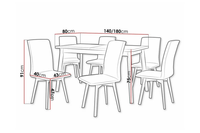 Patrickswell Matgrupp - Möbler - Bord & matgrupper - Matgrupper