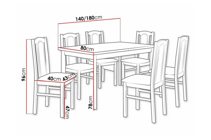 Patrickswell Matgrupp - Möbler - Bord & matgrupper - Matgrupper