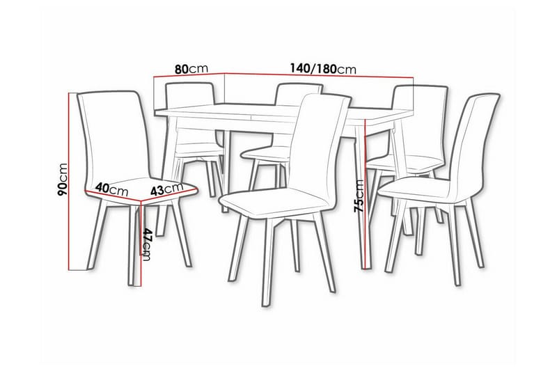 Patrickswell Matgrupp - Möbler - Bord & matgrupper - Matgrupper