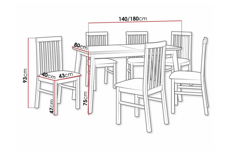 Patrickswell Matgrupp - Möbler - Bord & matgrupper - Matgrupper