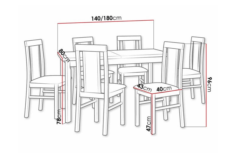 Patrickswell Matgrupp - Möbler - Bord & matgrupper - Matgrupper