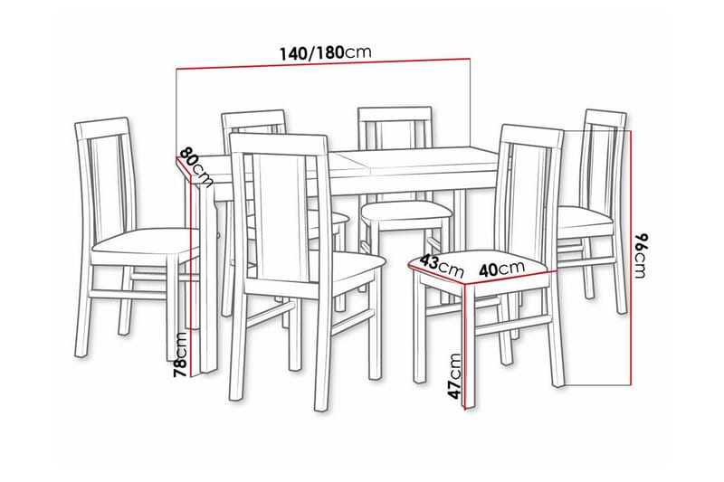 Patrickswell Matgrupp - Möbler - Bord & matgrupper - Matgrupper