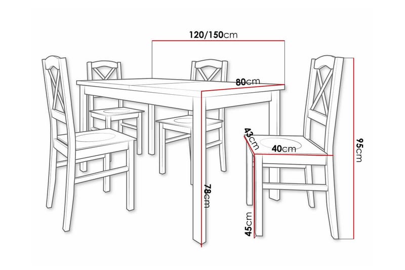 Patrickswell Matgrupp - Möbler - Bord & matgrupper - Matgrupper