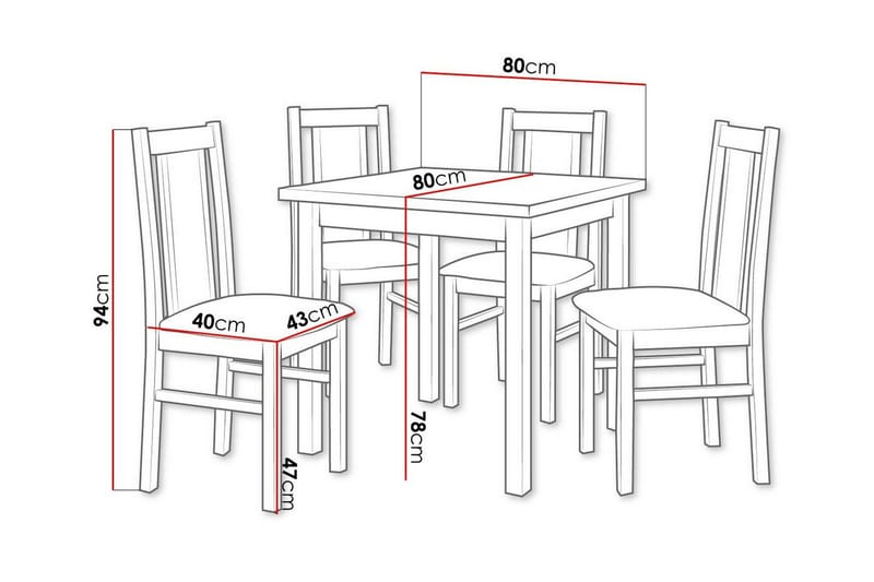 Patrickswell Matgrupp - Möbler - Bord & matgrupper - Matgrupper