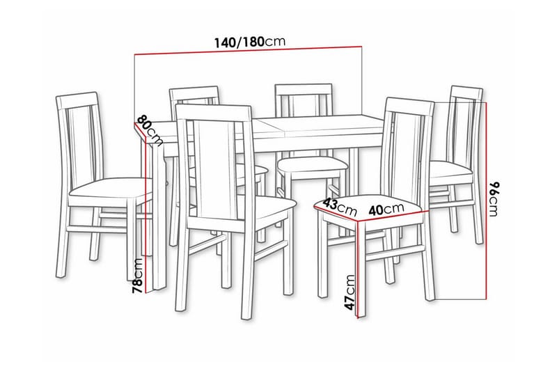 Patrickswell Matgrupp - Möbler - Bord & matgrupper - Matgrupper