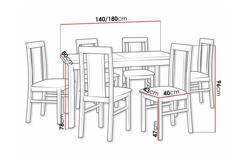 Patrickswell Matgrupp - Möbler - Bord & matgrupper - Matgrupper