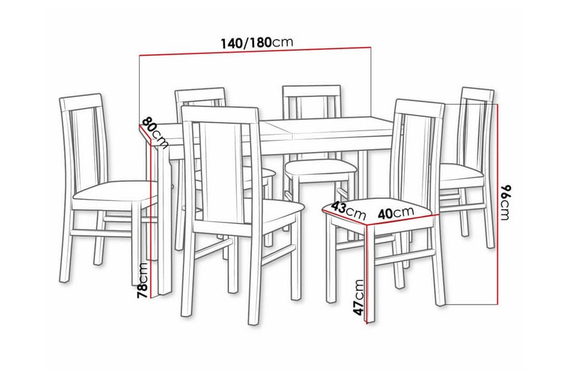 Patrickswell Matgrupp - Möbler - Bord & matgrupper - Matgrupper