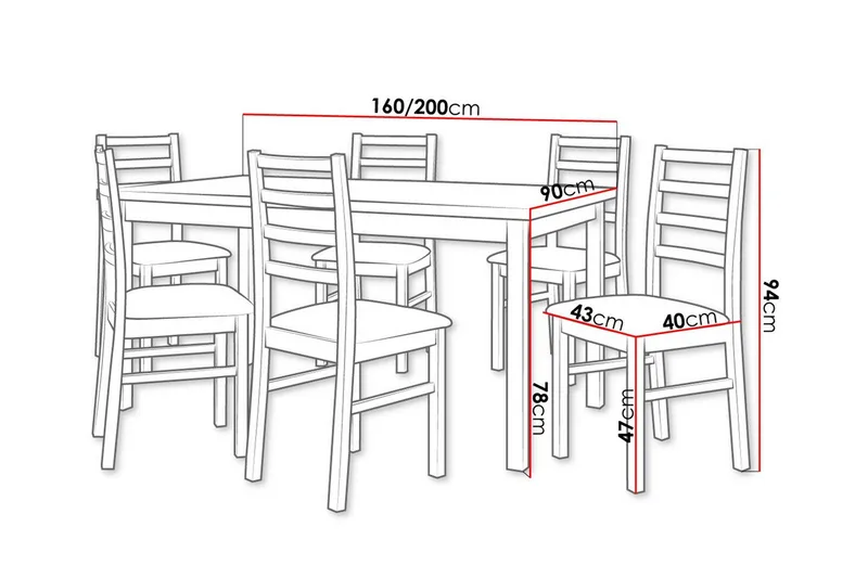 Patrickswell Matgrupp - Möbler - Bord & matgrupper - Matgrupper