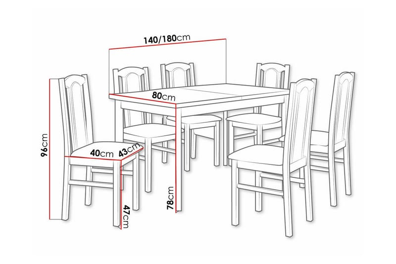 Patrickswell Matgrupp - Möbler - Bord & matgrupper - Matgrupper