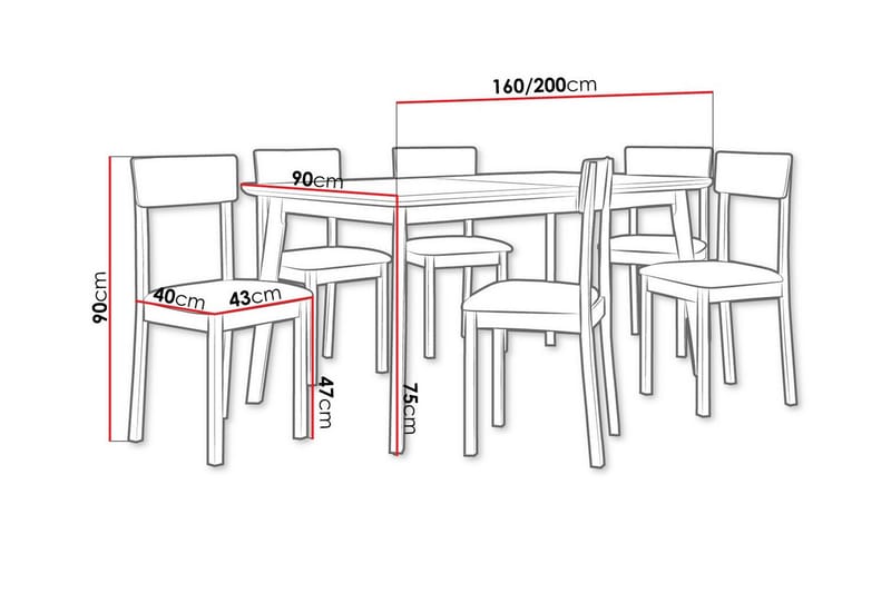 Patrickswell Matgrupp - Möbler - Bord & matgrupper - Matgrupper