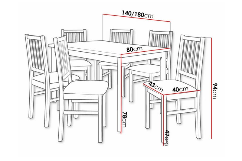 Patrickswell Matgrupp - Möbler - Bord & matgrupper - Matgrupper