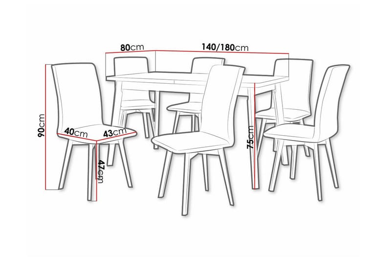 Patrickswell Matgrupp - Möbler - Bord & matgrupper - Matgrupper