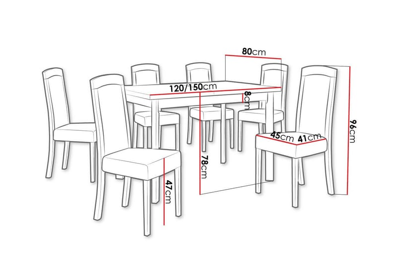 Patrickswell Matgrupp - Möbler - Bord & matgrupper - Matgrupper