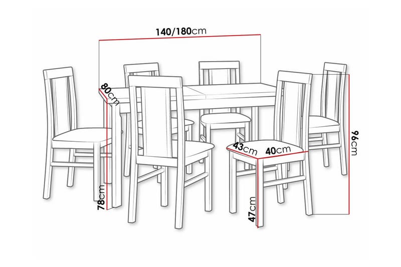 Patrickswell Matgrupp - Möbler - Bord & matgrupper - Matgrupper