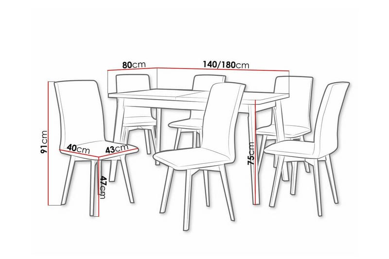 Patrickswell Matgrupp - Möbler - Bord & matgrupper - Matgrupper