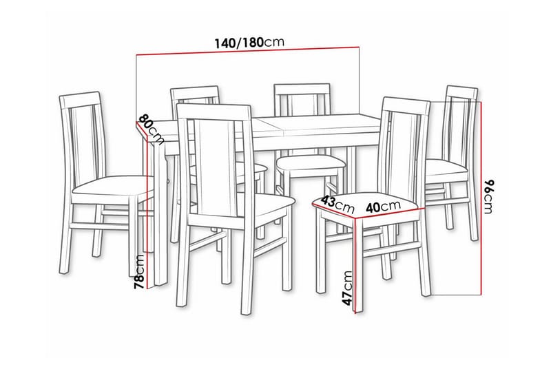 Patrickswell Matgrupp - Möbler - Bord & matgrupper - Matgrupper