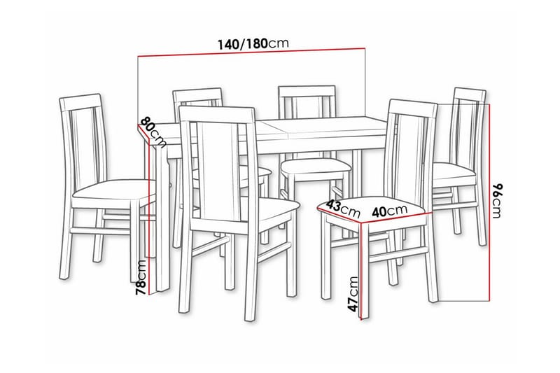 Patrickswell Matgrupp - Möbler - Bord & matgrupper - Matgrupper