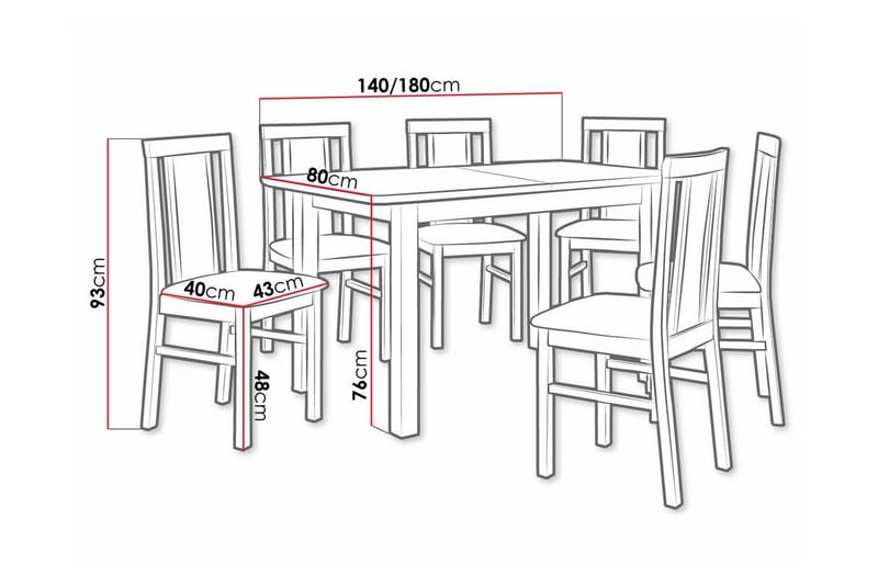 Patrickswell Matgrupp - Möbler - Bord & matgrupper - Matgrupper