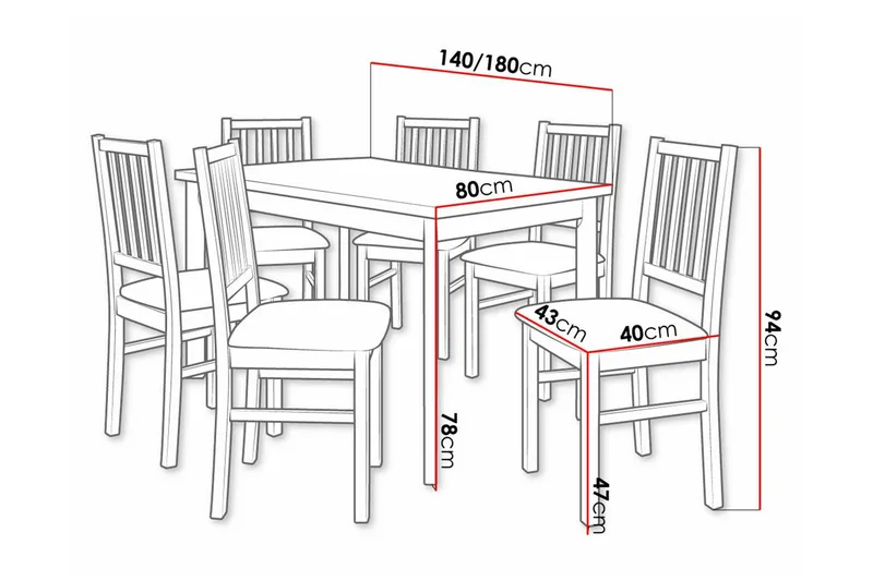 Patrickswell Matgrupp - Möbler - Bord & matgrupper - Matgrupper
