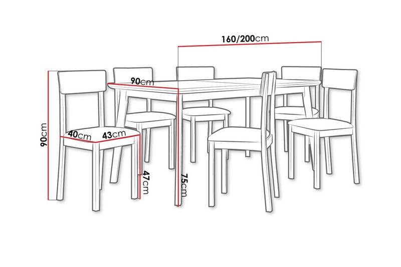 Patrickswell Matgrupp - Möbler - Bord & matgrupper - Matgrupper