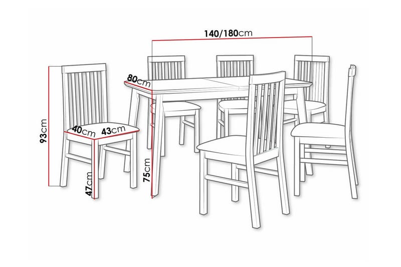 Patrickswell Matgrupp - Möbler - Bord & matgrupper - Matgrupper
