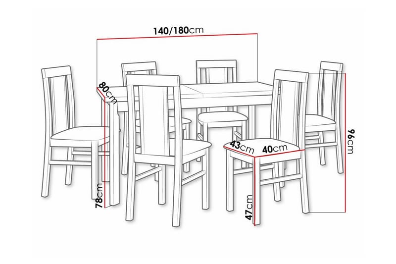 Patrickswell Matgrupp - Möbler - Bord & matgrupper - Matgrupper
