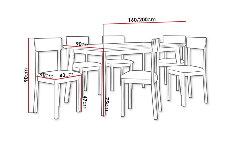 Patrickswell Matgrupp - Möbler - Bord & matgrupper - Matgrupper