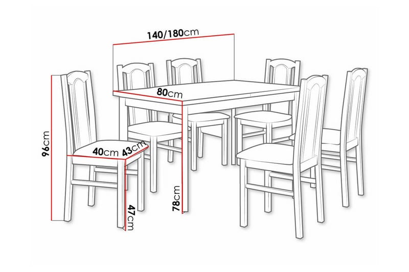 Patrickswell Matgrupp - Möbler - Bord & matgrupper - Matgrupper