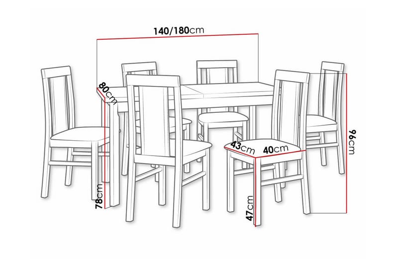 Patrickswell Matgrupp - Möbler - Bord & matgrupper - Matgrupper