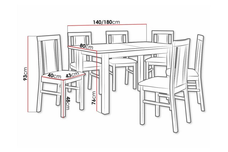 Patrickswell Matgrupp - Möbler - Bord & matgrupper - Matgrupper