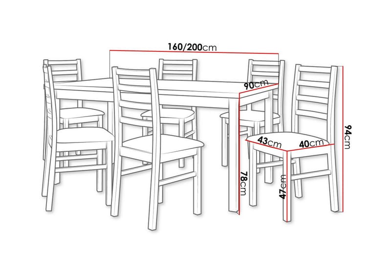 Patrickswell Matgrupp - Möbler - Bord & matgrupper - Matgrupper