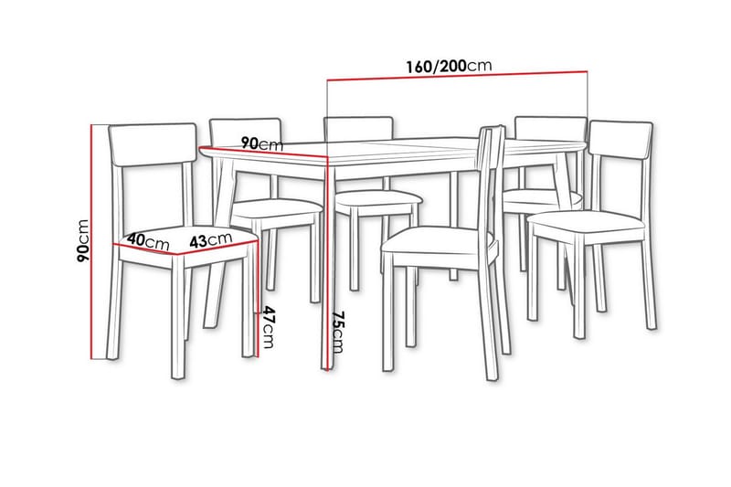 Patrickswell Matgrupp - Möbler - Bord & matgrupper - Matgrupper