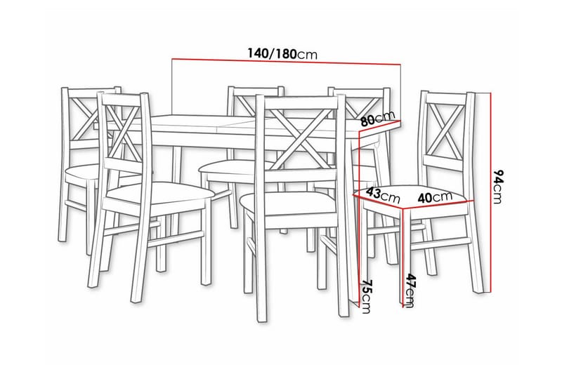 Patrickswell Matgrupp - Möbler - Bord & matgrupper - Matgrupper