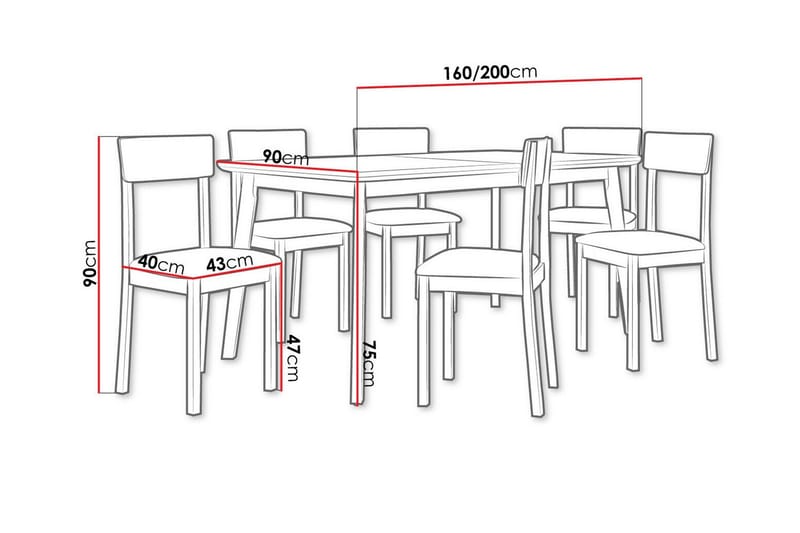 Patrickswell Matgrupp - Möbler - Bord & matgrupper - Matgrupper
