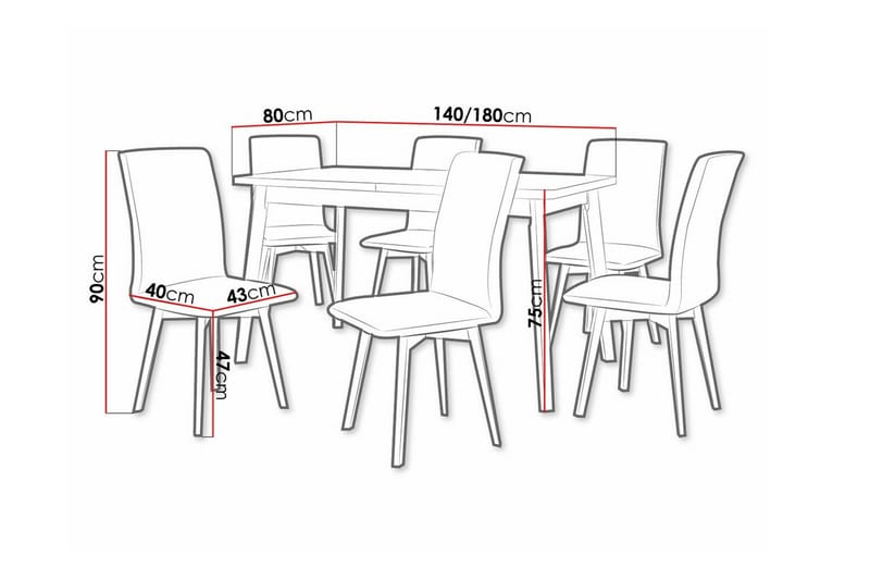 Patrickswell Matgrupp - Möbler - Bord & matgrupper - Matgrupper