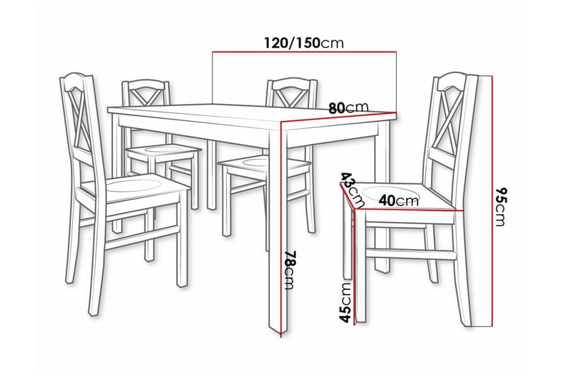 Patrickswell Matgrupp - Möbler - Bord & matgrupper - Matgrupper