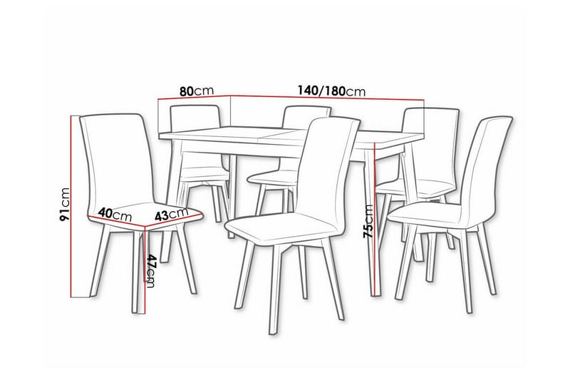 Patrickswell Matgrupp - Möbler - Bord & matgrupper - Matgrupper