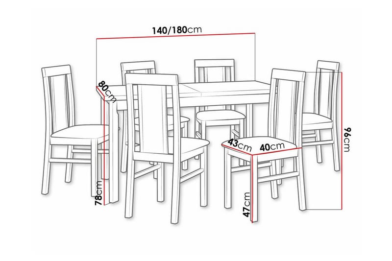 Patrickswell Matgrupp - Möbler - Bord & matgrupper - Matgrupper