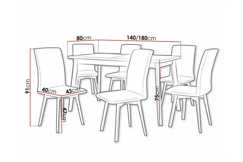 Patrickswell Matgrupp - Möbler - Bord & matgrupper - Matgrupper