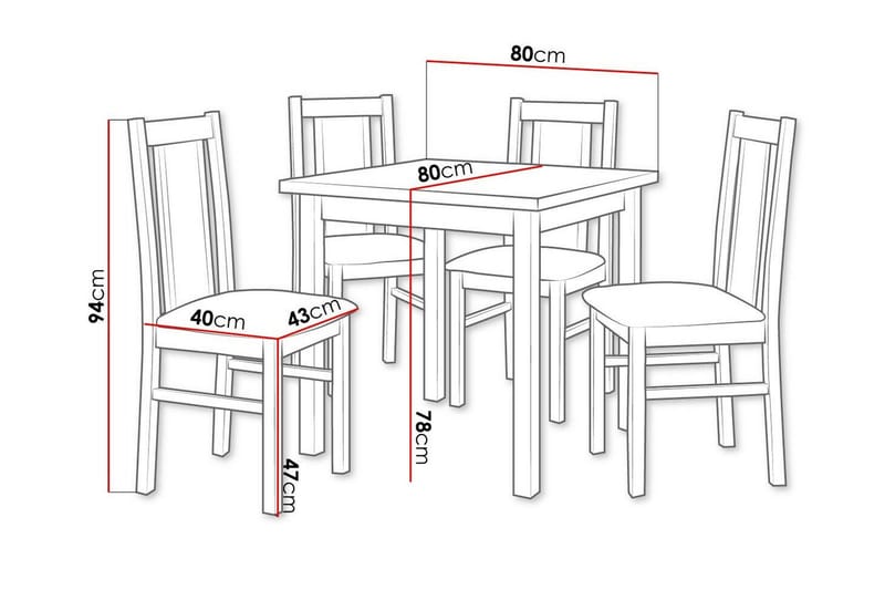 Patrickswell Matgrupp - Möbler - Bord & matgrupper - Matgrupper