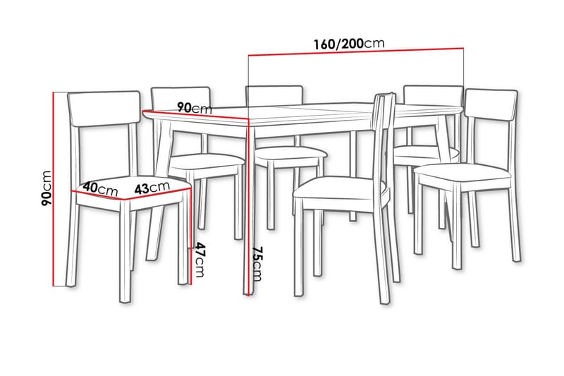 Patrickswell Matgrupp - Möbler - Bord & matgrupper - Matgrupper