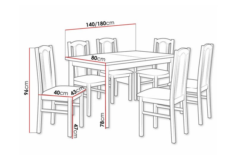 Patrickswell Matgrupp - Möbler - Bord & matgrupper - Matgrupper