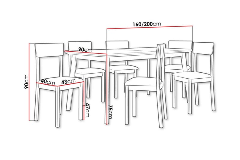 Patrickswell Matgrupp - Möbler - Bord & matgrupper - Matgrupper