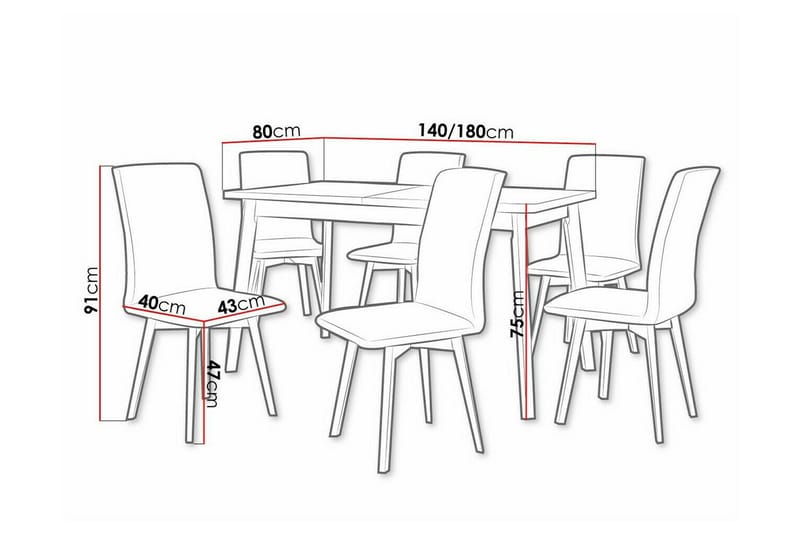 Patrickswell Matgrupp - Möbler - Bord & matgrupper - Matgrupper